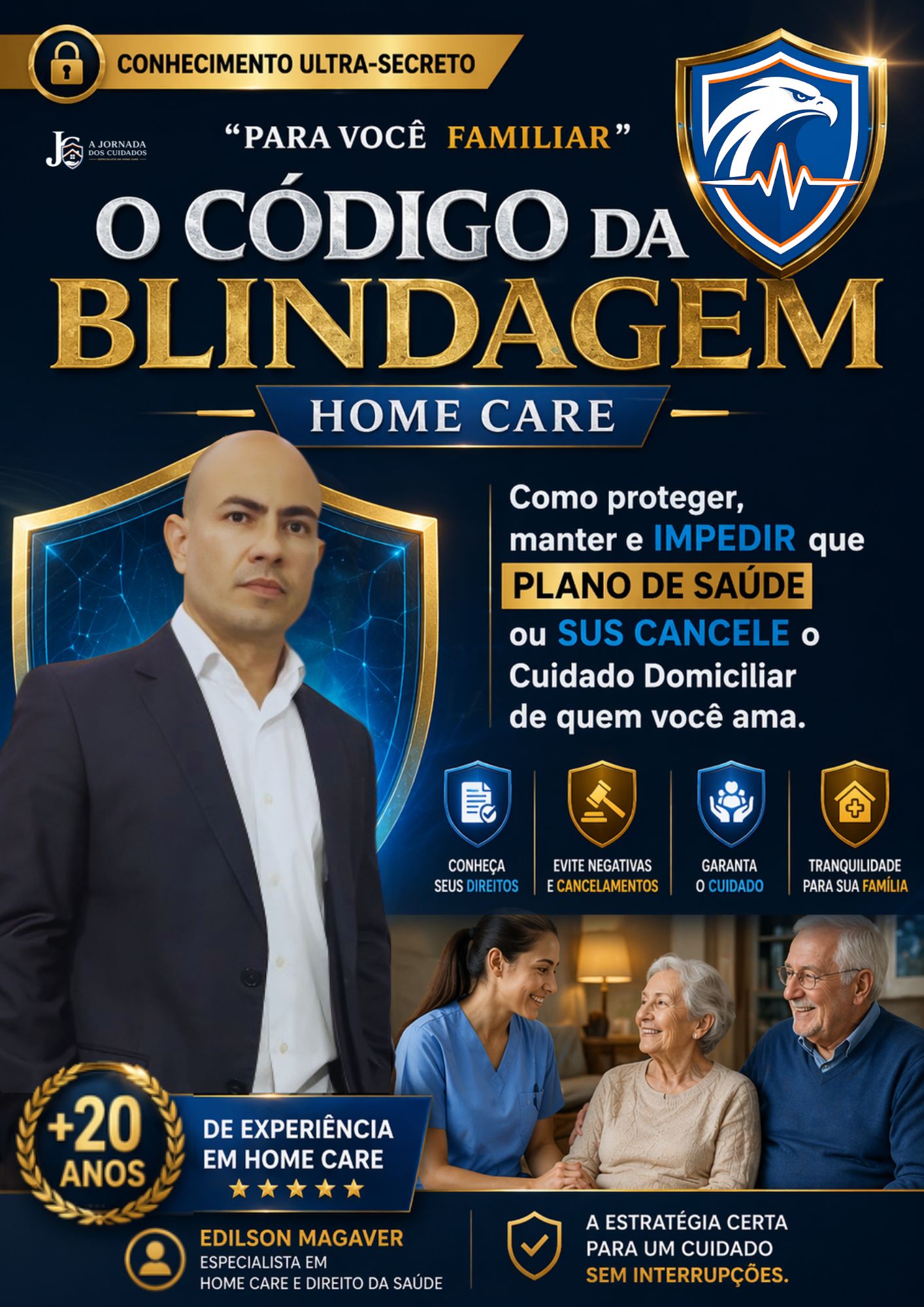 Capa do curso O Código da Blindagem - Home Care