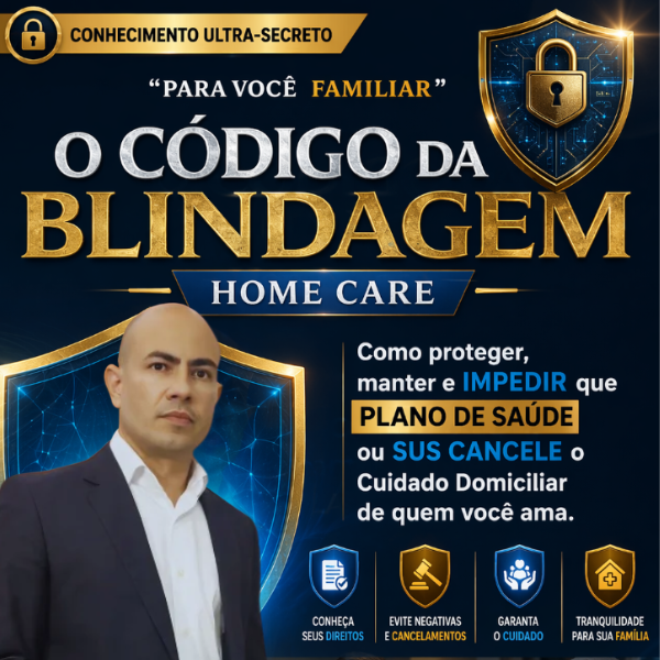 Capa do curso O Código da Blindagem - Home Care
